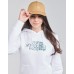 The North Face W DREW PEAK PULLOVER HOODIE Weiss