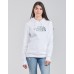 The North Face W DREW PEAK PULLOVER HOODIE Weiss