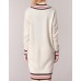 Maison Scotch WHITE LONG SLEEVES Weiss / Creme