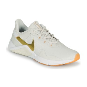 Nike LEGEND ESSENTIAL 2 Weiss / Gold