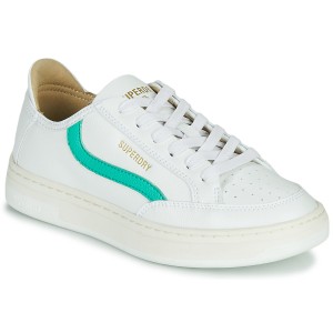 Superdry BASKET LUX LOW TRAINER Weiss