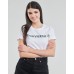 Converse CENTER FRONT ICON CLASSIC TEE Weiss