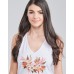 Rip Curl BRANDED FLORAL TANK Weiss